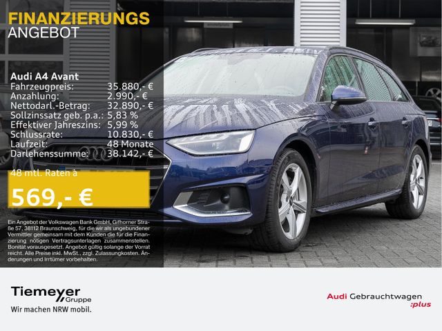 Audi A4 Avant 40 TFSI ADVANCED LED PDC KLIMA NAVI