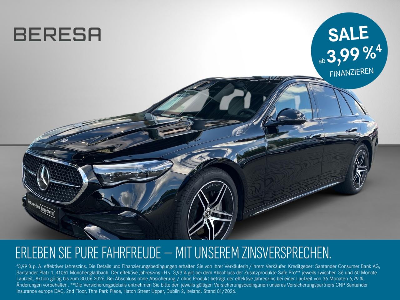 Mercedes-Benz E 300 e T AMG Night AHK ARTICO beige 19 Zoll 360