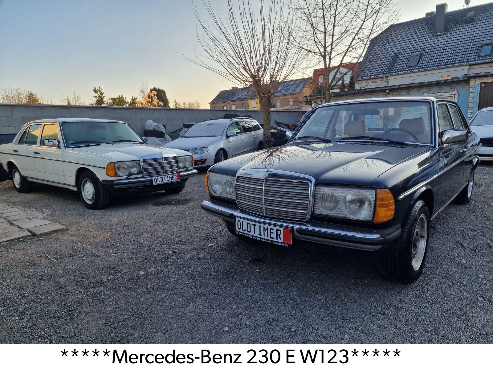 Mercedes-Benz 230 E W123 Automatik