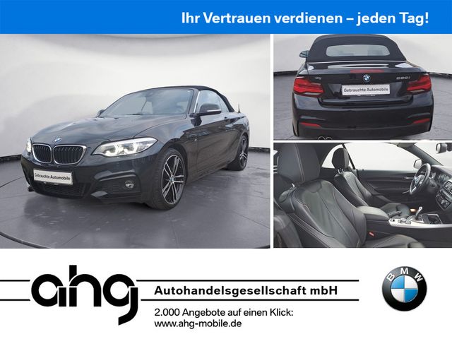 BMW 220i Steptronic Cabrio M Sport M-Sportpaket Navi