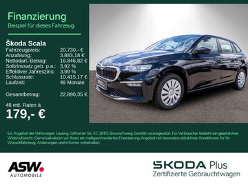 Skoda Leasingangebot: Skoda Scala Essence 1.0 TSI DSG LED PDC SHZ AHK Vorb.