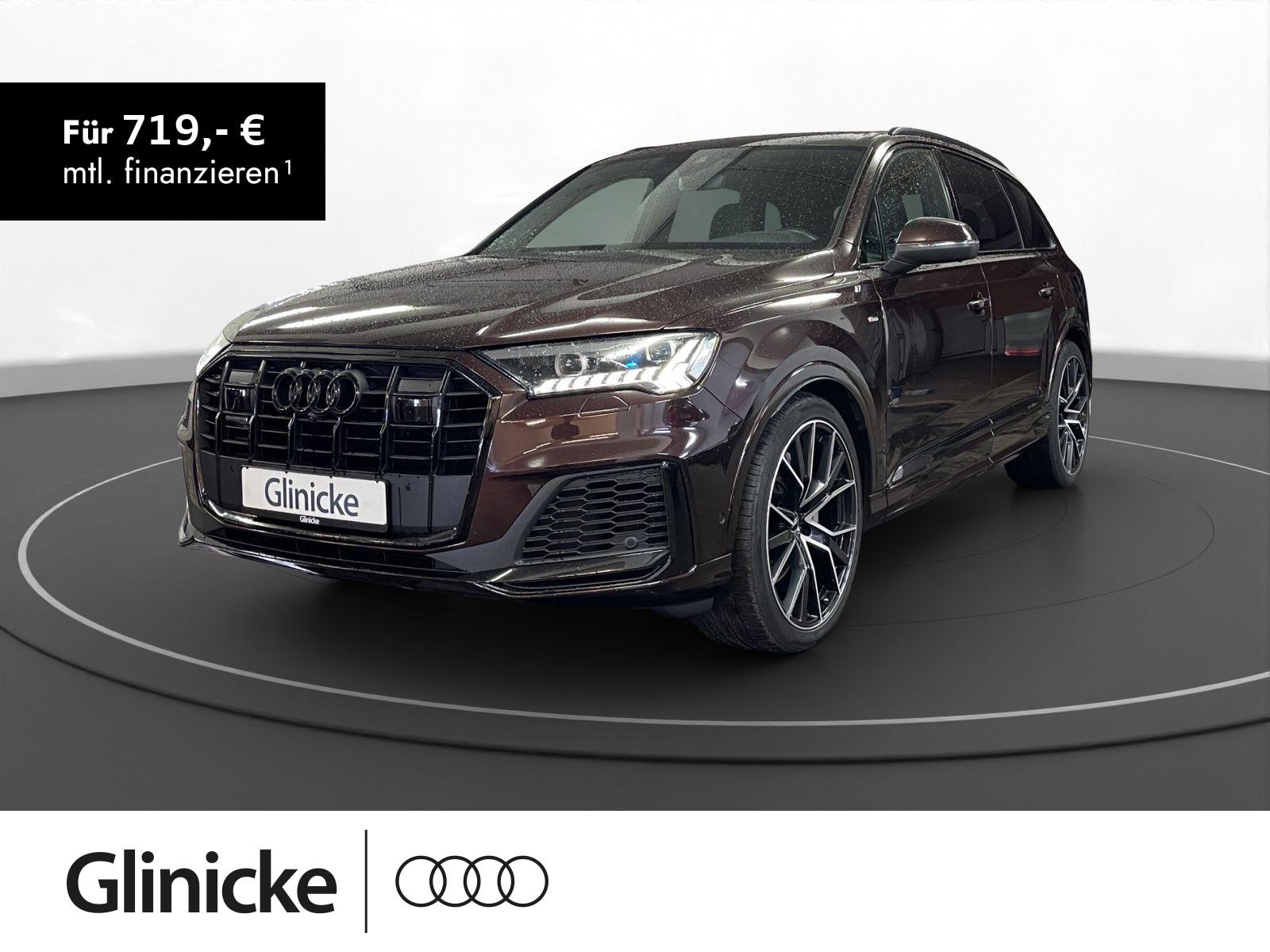 Audi Q7 50 TDI qu. S line 7-Sitzer AHK Pano LM 22″ B&