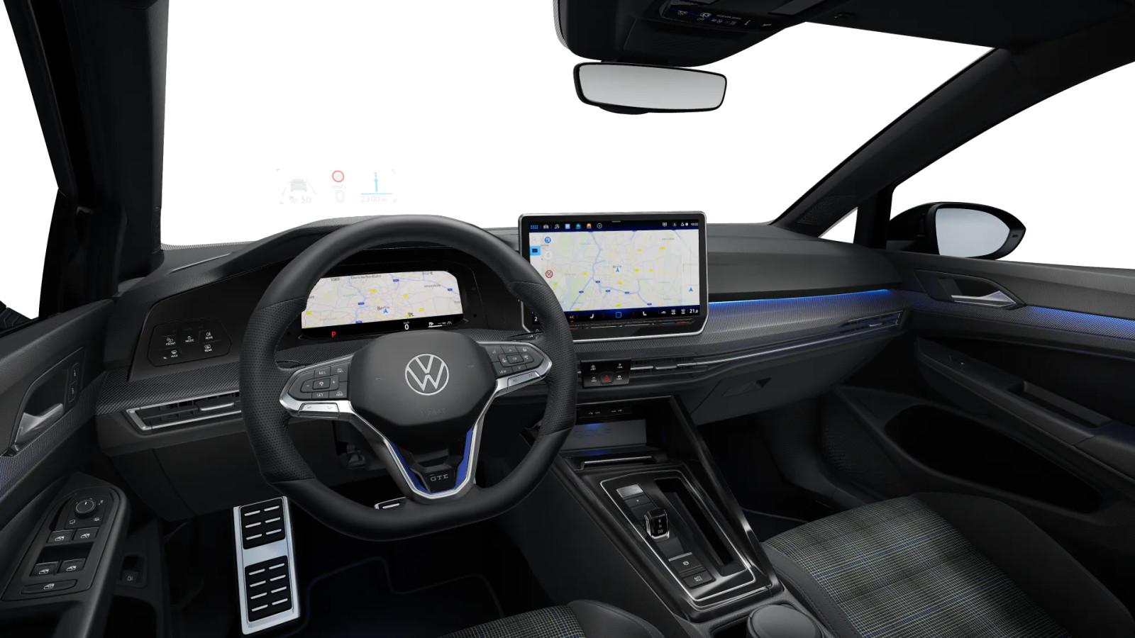 Volkswagen Golf GTE 1.5 TSI eHybrid*NAVI*BLACKSTYLE*AHK*HUD, миниатюра 8