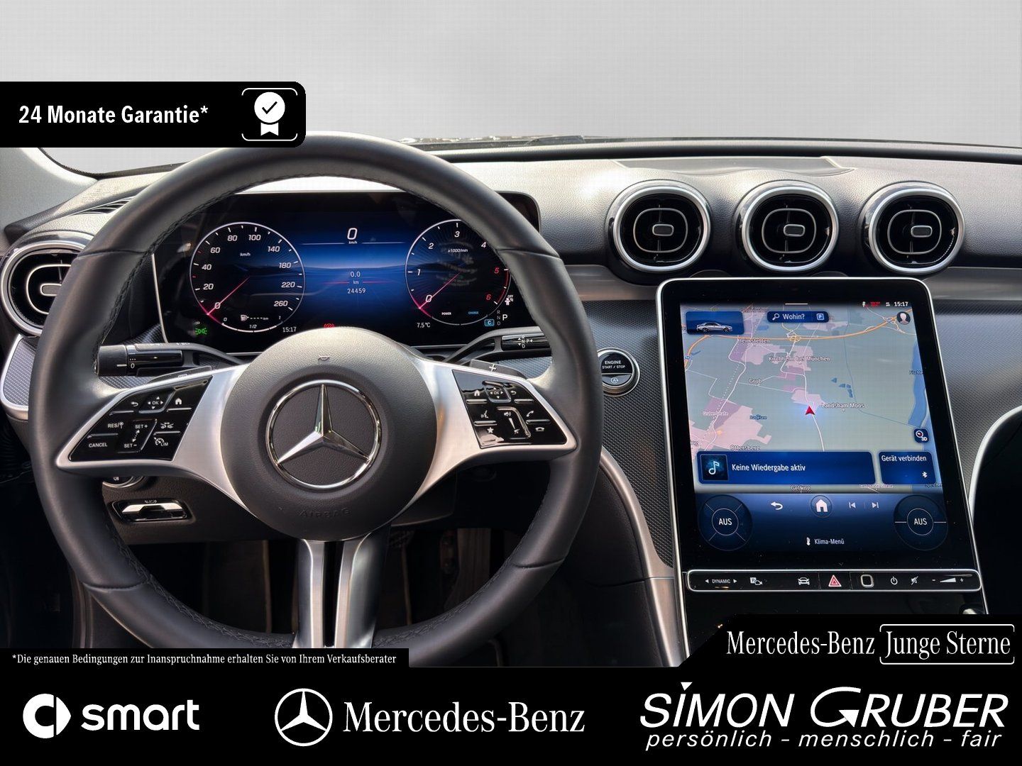 Fahrzeugabbildung Mercedes-Benz C 200 d Avantgarde Totwinkel LED MBUX AHK