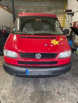 Volkswagen T4,  rot, lang, Hubdach - Volkswagen Benzin Wohnmobil oder -wagen Wohnmobil andere T4