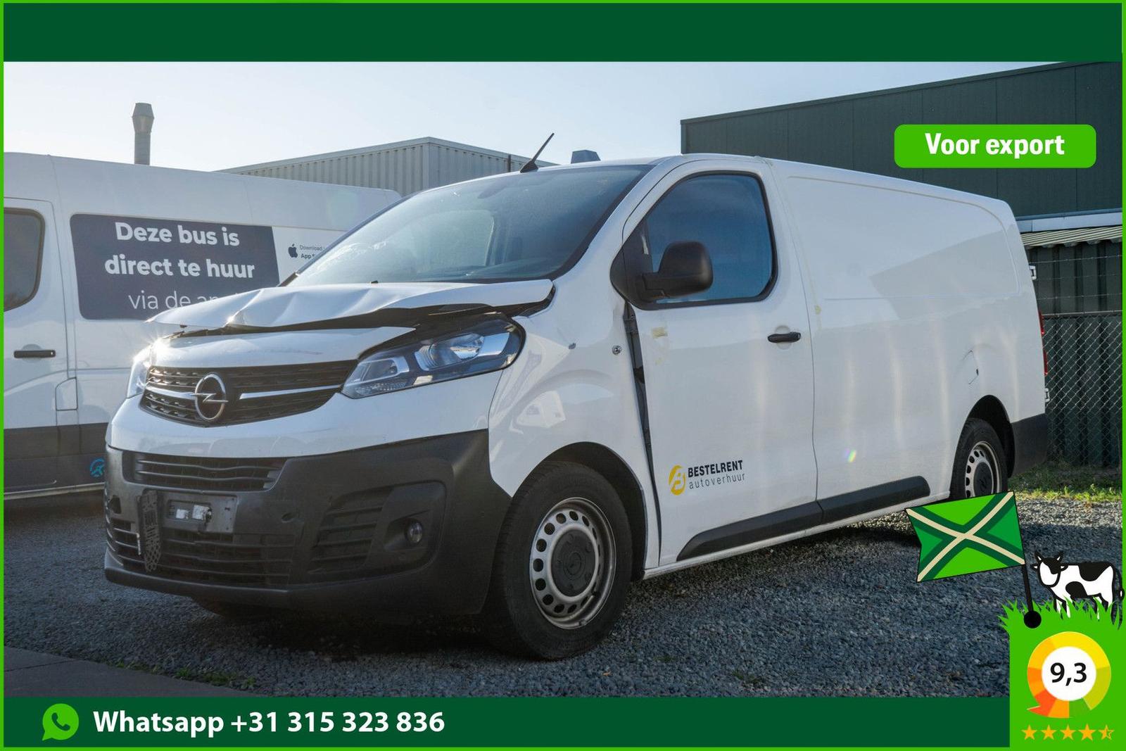 Opel Vivaro L3H1 | 123 PK | Cruise | Airco | Navigati
