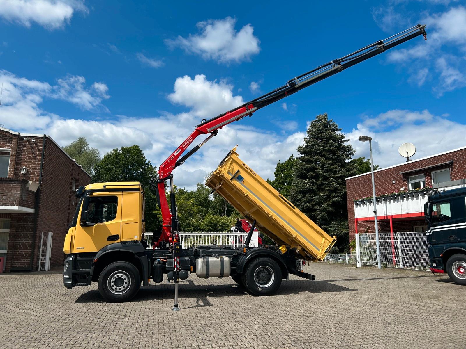 Mercedes-Benz 1835 Arocs 5+ 3Skipper Fassi F125A 4x Hydrl.
