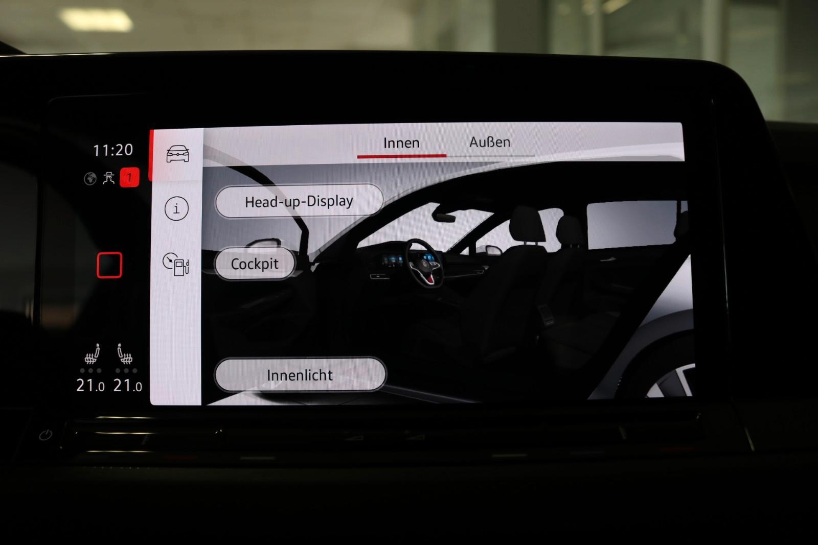 Volkswagen Golf VIII GTI Clubsport Matrix HUD Kamera Pano, миниатюра 24