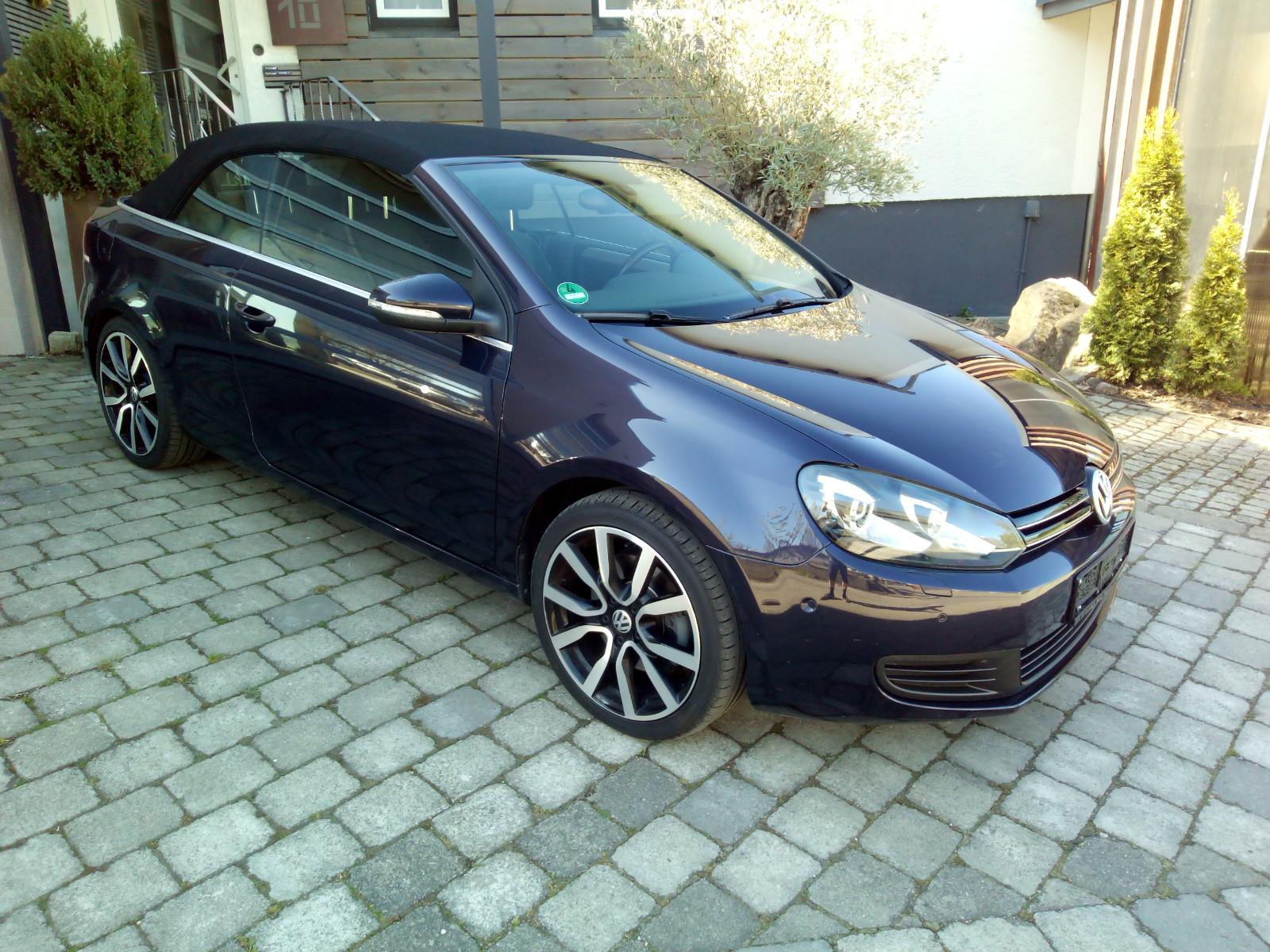 Volkswagen Golf VI Cabriolet Sommerfahrzeug Top-Zustand