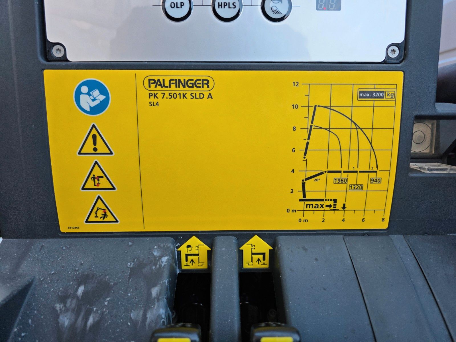 Fahrzeugabbildung Iveco Eurocargo ML80E22/P Palfinger PK 7.501 Funk 2AHK