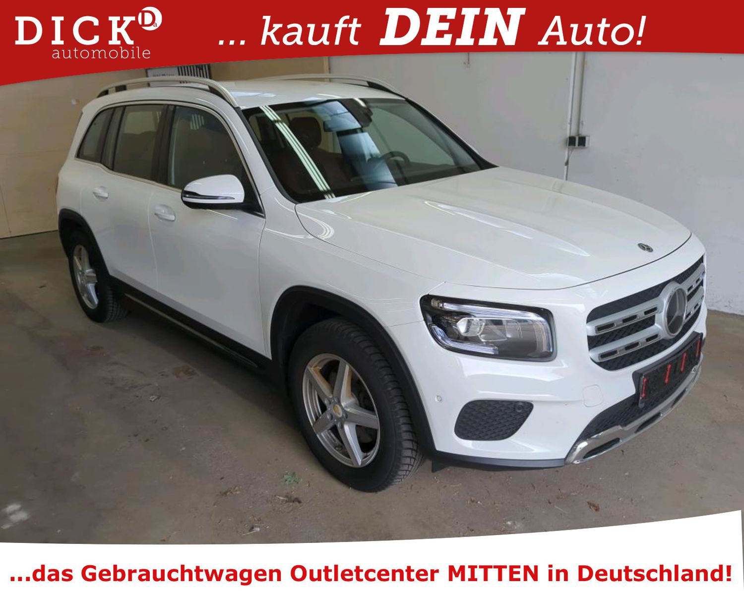 Fahrzeugabbildung Mercedes-Benz GLB 220d 4Mat 8G LED/ACC/NAVI+/VIRTU/SHZ/AHK/8Fa