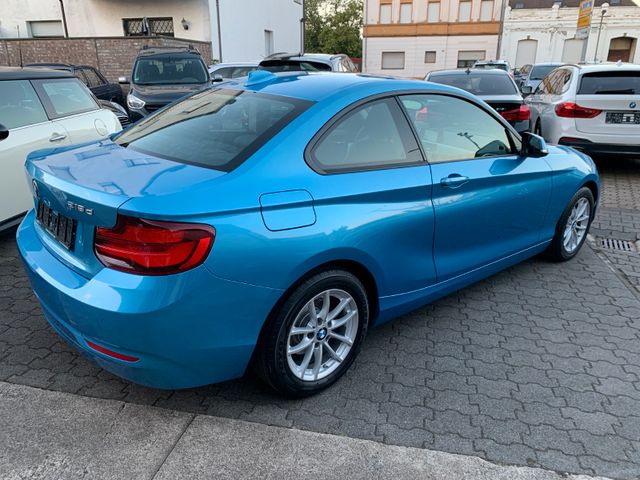 BMW 218 d Coupe Sport Lederlenkrad Advantage Navi