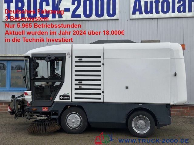 Jiný Ravo 540 3 Besensystem Sweeper + Sprühen 50 Km/h