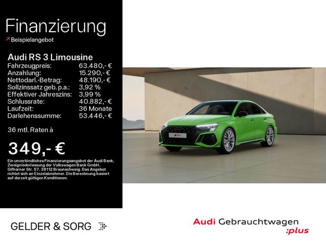 Audi RS 3 Limousine 2.5 TFSI qu. B&O*Pano*ACC*HuD*360