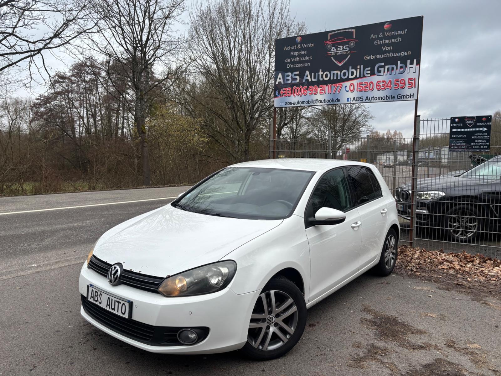 Volkswagen Golf VI Comfortline 5 turig pdc Klima automatik
