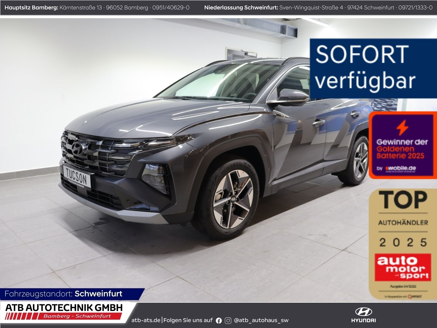 Hyundai Tucson MY26 Trend 1.6 T-GDi 150PS 7-DCT 2WD Navi