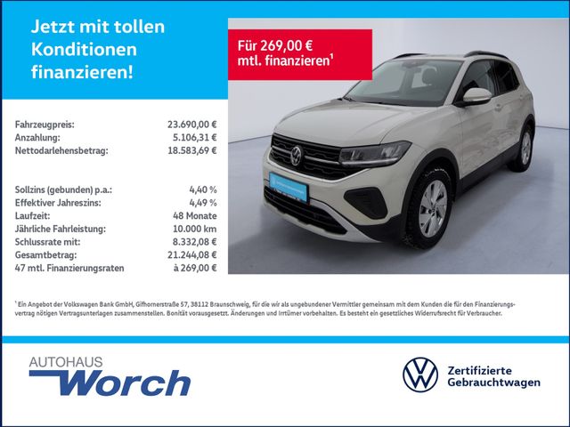 T-Cross 1.0 TSI DSG Life AHK+NAVI+ACC