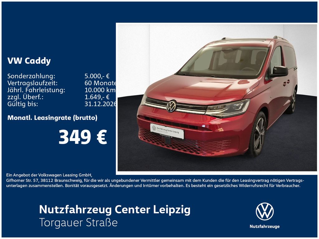 Caddy ENERGY 2.0 l TDI 90 kW Preisvorteil 6137€