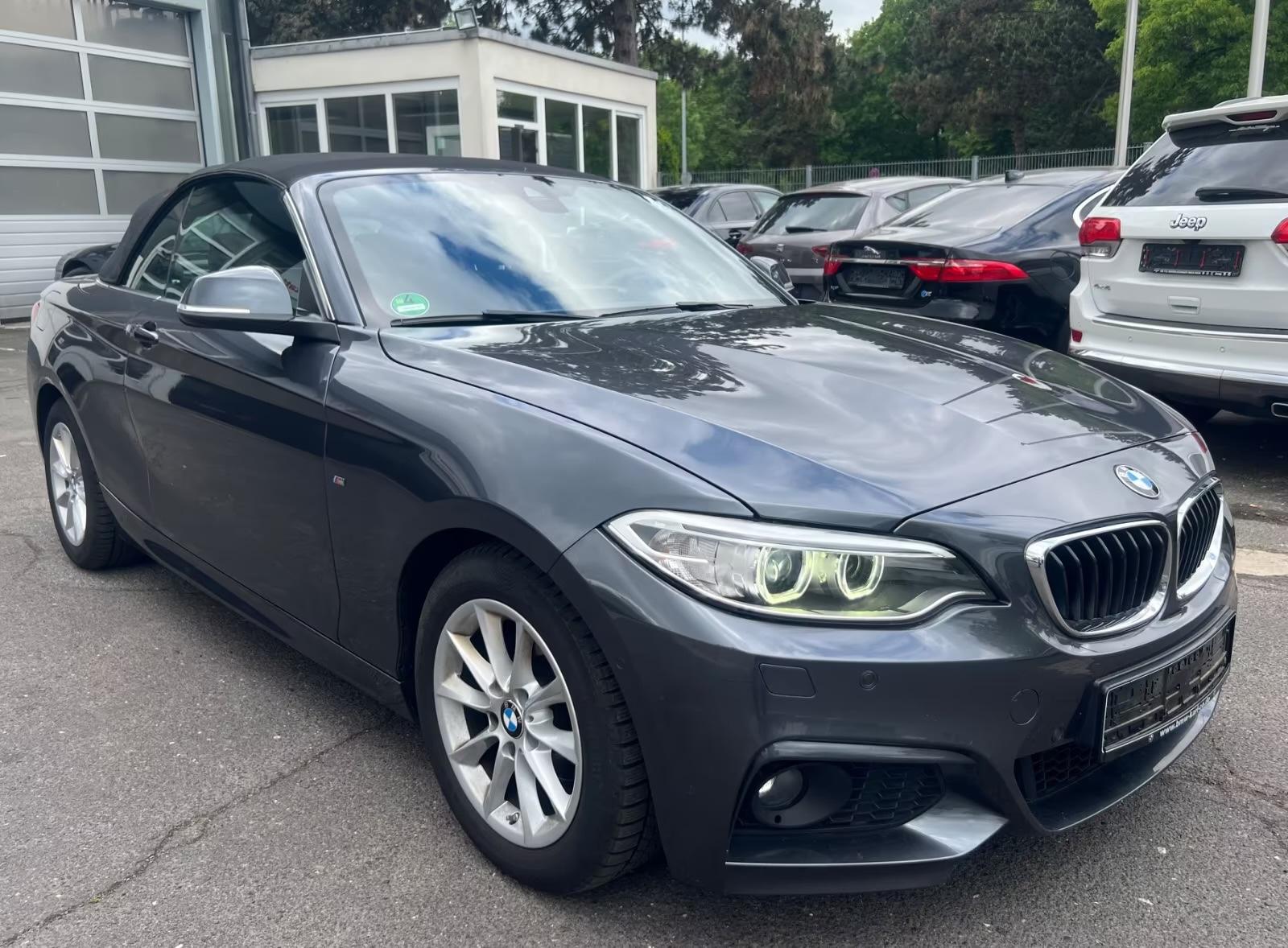 BMW 218d Cabrio M Sport Aut./Alcant./1.Hand/Bi.Xenon