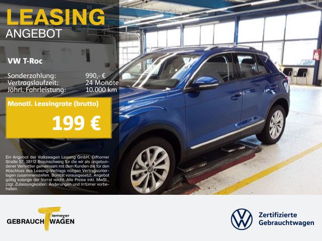 Volkswagen T-Roc 1.0 TSI STYLE NAVI LED+ SITZHZ PDC