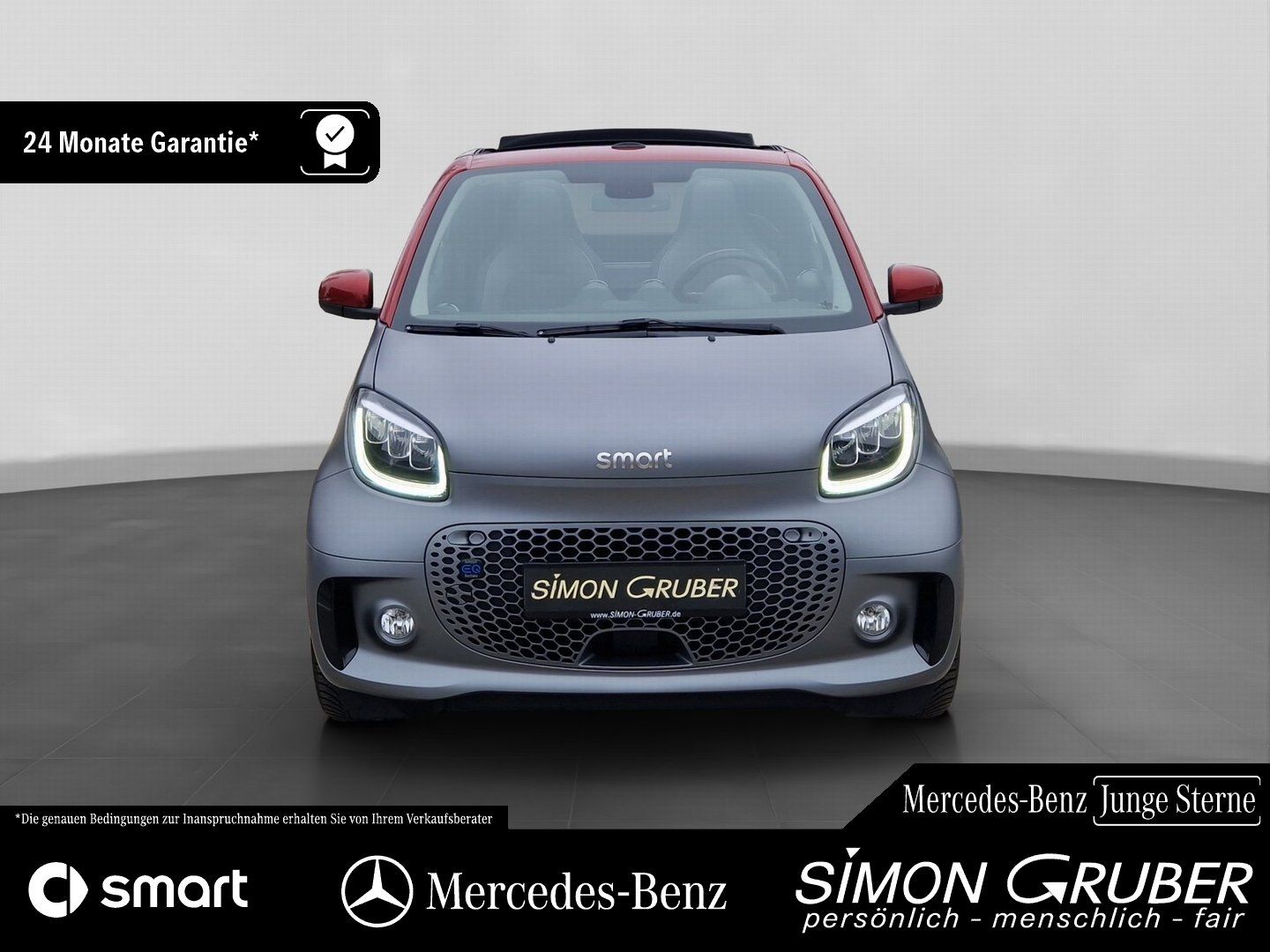 Fahrzeugabbildung Smart fortwo EQ Cabrio Exclusive Winter 22kw Voll-Led