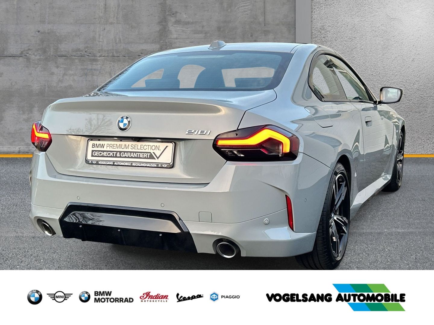 Fahrzeugabbildung BMW 218 iA Coupe,M Sport,Rückfahrk.,DAB,BMWLiveCockp