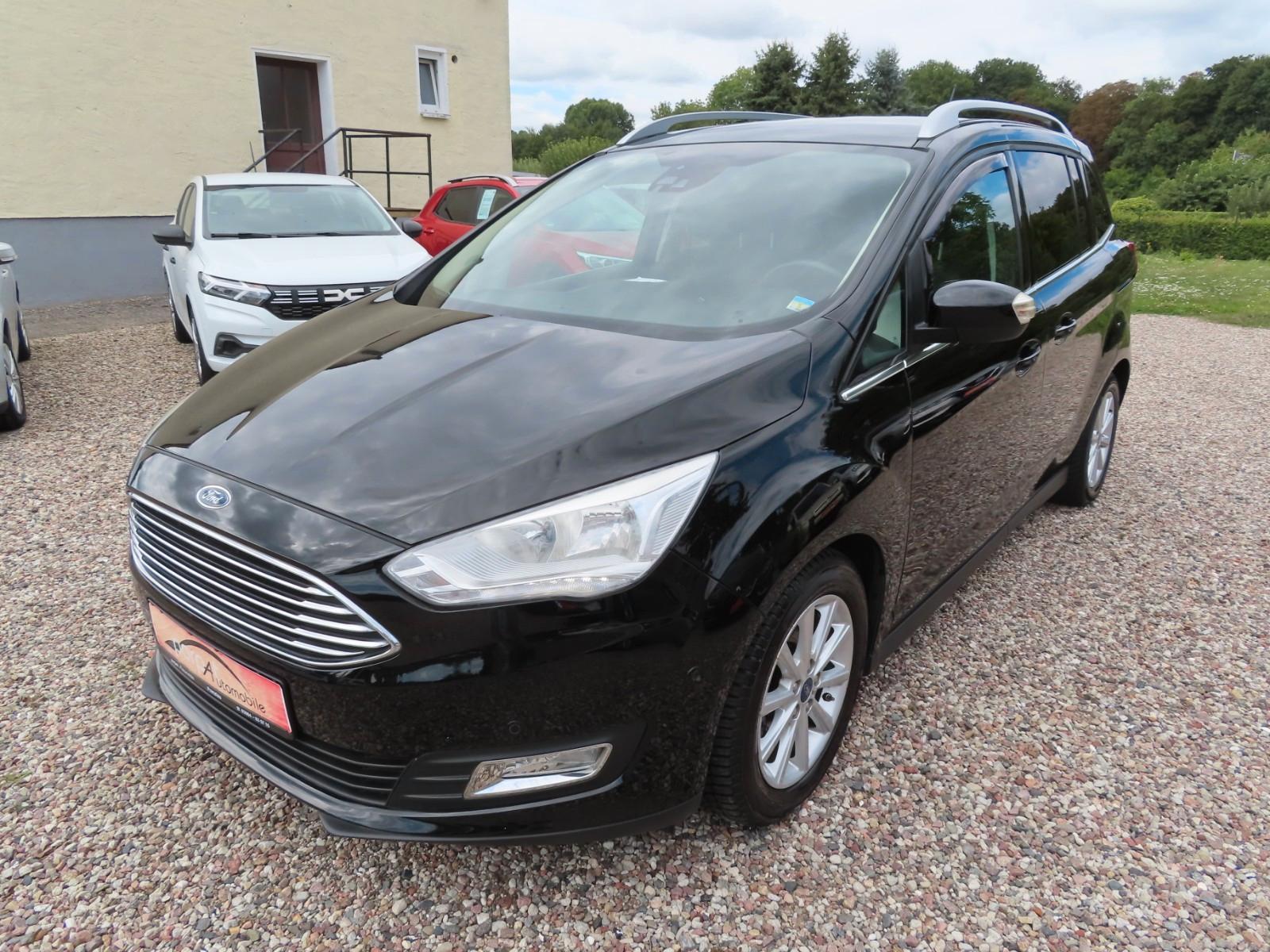 Ford Grand C-MAX Titanium 7 SITZER KLIMA NAVI LMF SHZ