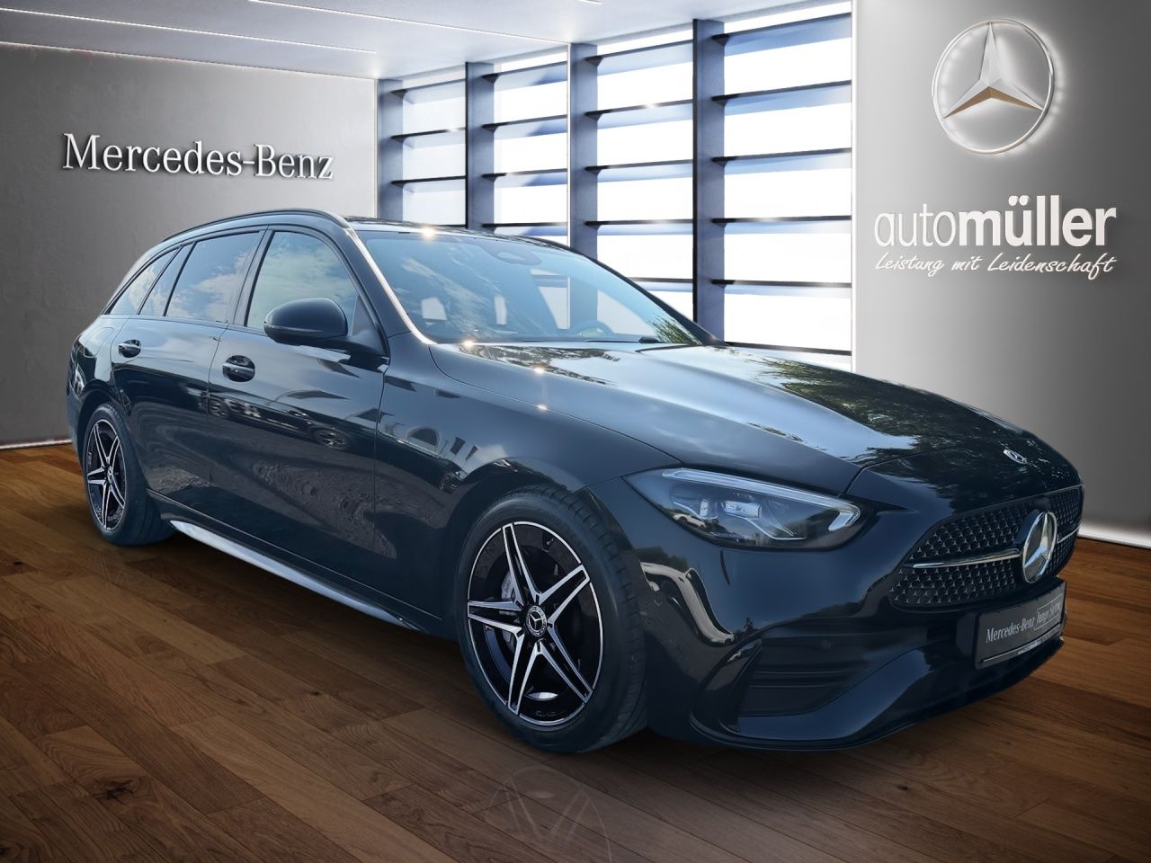 Fahrzeugabbildung Mercedes-Benz C 180 T AMG+NIGHT+AHK+KAMERA+KEYLESS+LED+