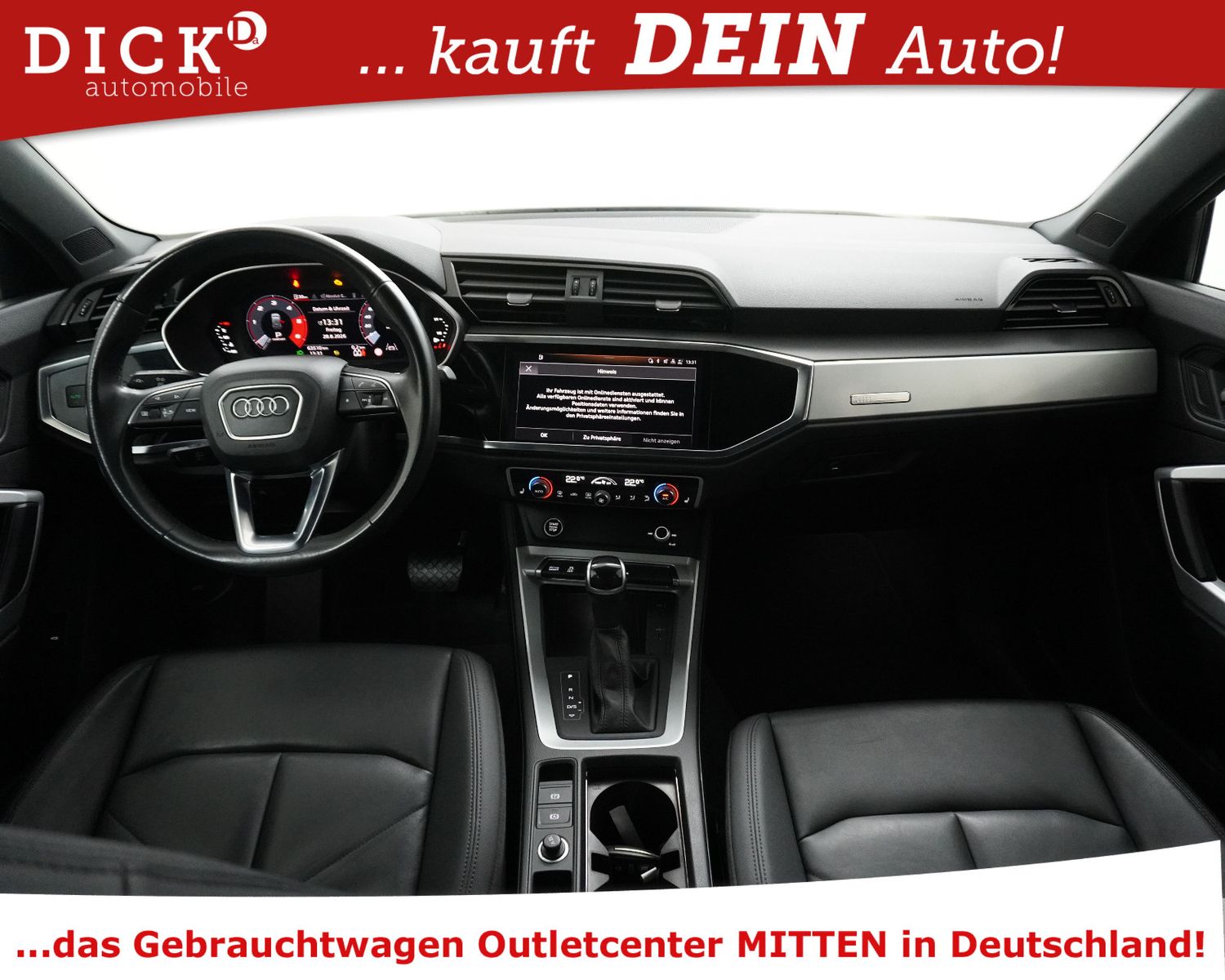 Fahrzeugabbildung Audi Q3 35d S-Tr. Advanc VIRTU+LEDER+SHZ+NAV+KAM+LED+