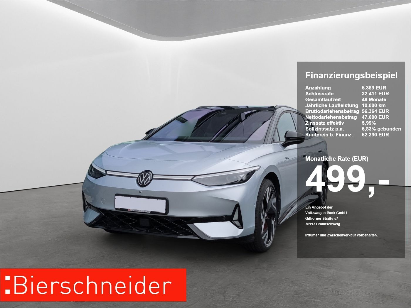 Volkswagen ID.7 GTX Tourer 4Mo. MATRIX-LED WP HUD NAVI AHK