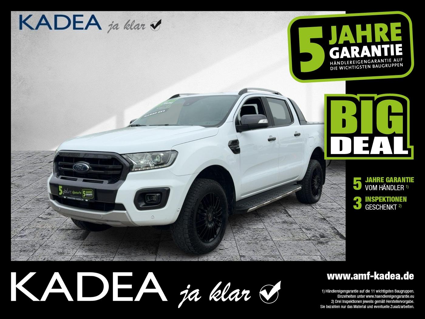 Ford Ranger Wildtrak DoKa 4x4 |Autom. |el.Rollo | AHK