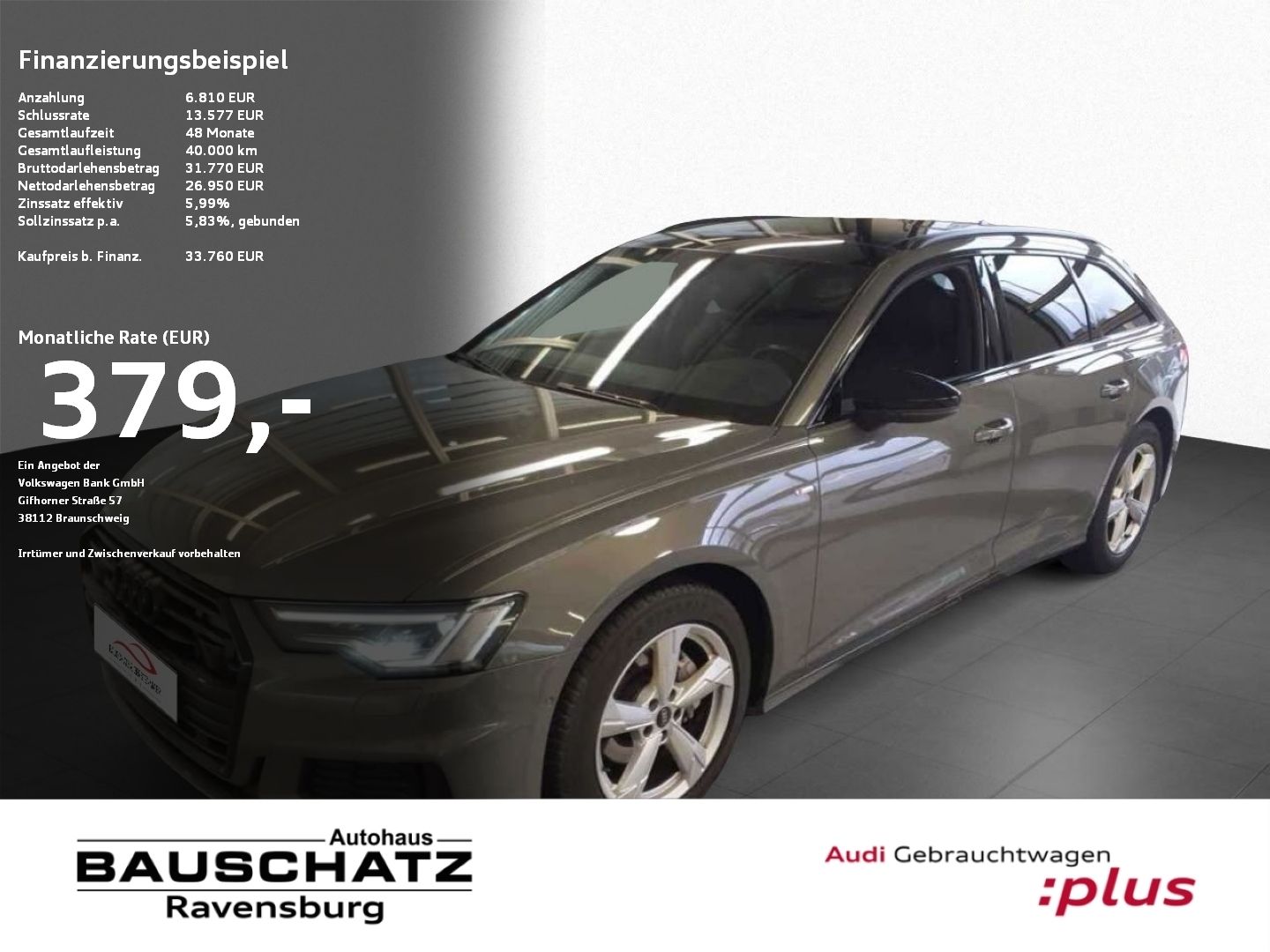 Audi A6 Avant 40 TDI design *MATRIX*PANO*RFK*SOUND* S