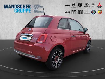 Fiat 500 1.0 Mild Hybrid Red PANORAMA CARPLAY