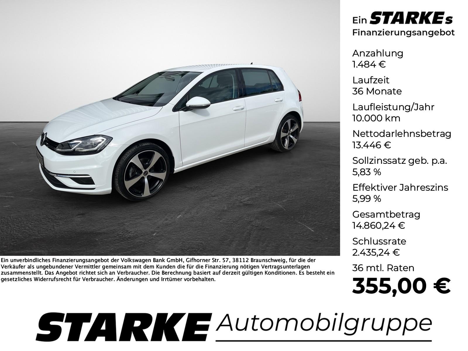 Volkswagen Golf VII 1.4 TSI Highline  Navi LED PDC LM Tempo
