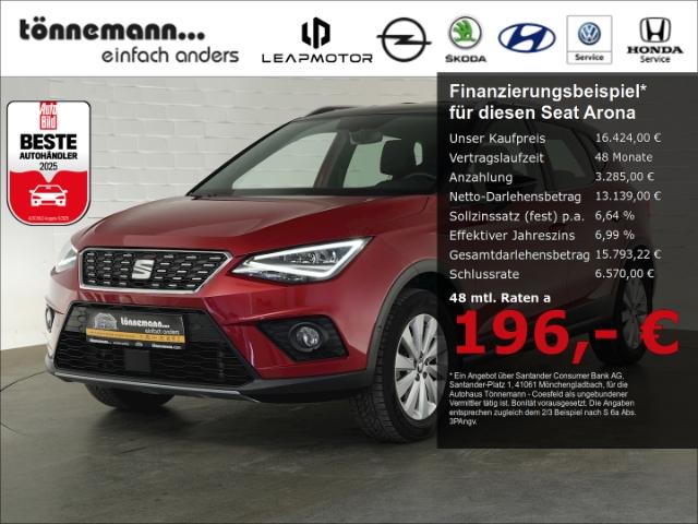 Seat Arona XCELLENCE TSI DSG+AHK+NAVI+RÜCKFAHRKAMERA+