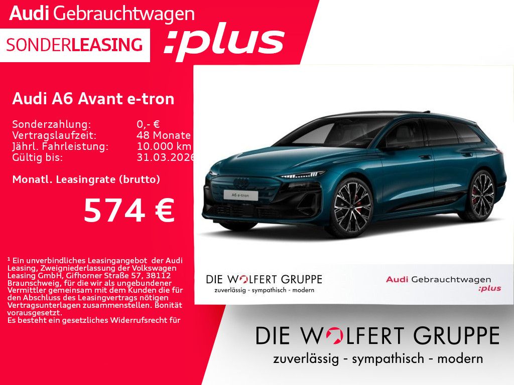 Audi A6 Avant e-tron edition one blue performance ACC