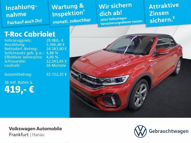 Volkswagen T-Roc Cabriolet 1.5 TSI DSG R-Line DAB+ IQDrive