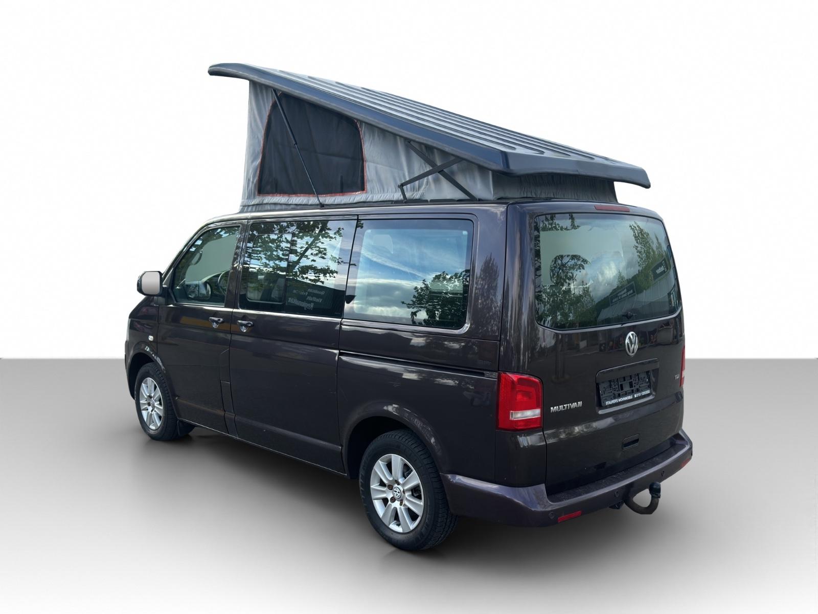 VOLKSWAGEN T5 CALIFORNIA BEACH 140 CH BVA - CHAUFFAGE STATIONNAIRE - ATTELAGE RÉGULATEUR DE VITESSE - VOLANT EN CUIR