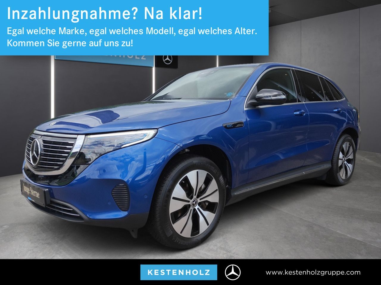 MERCEDES-BENZ EQC 400 4Matic AHK+MULTIBEAM+DISTRO+DAB+SITZHZG