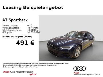 Audi Leasingangebot: Audi A7 Sportback 50 TFSI e qu. S tronic *HuD*360°*