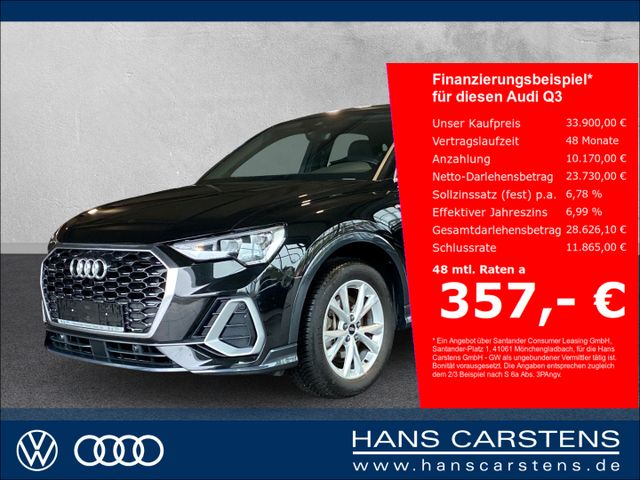 Audi Q3 Sportback 45 2.0 TFSI quattro S-Line Navi