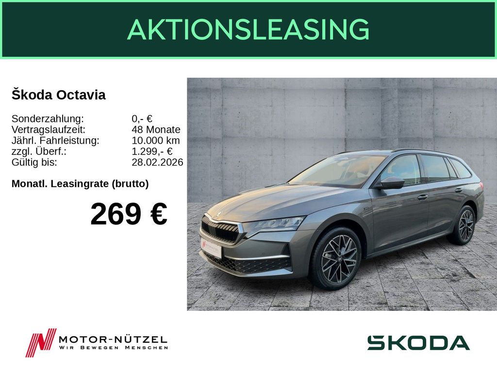 Octavia Combi Tour 1,5 TSI RFK SHZ V+H SpurH KES