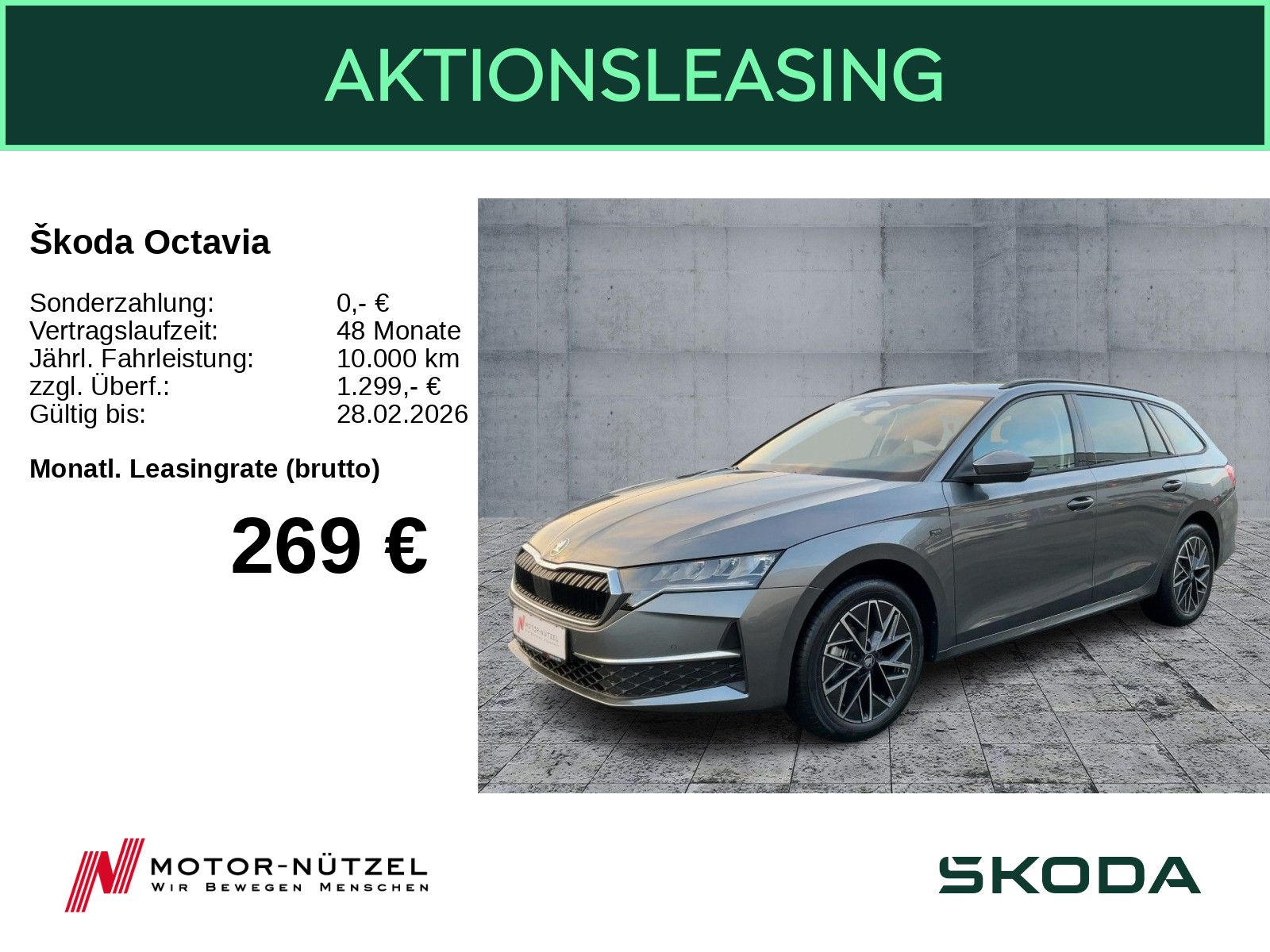 Skoda Octavia Combi Tour 1,5 TSI RFK SHZ V+H SpurH KES