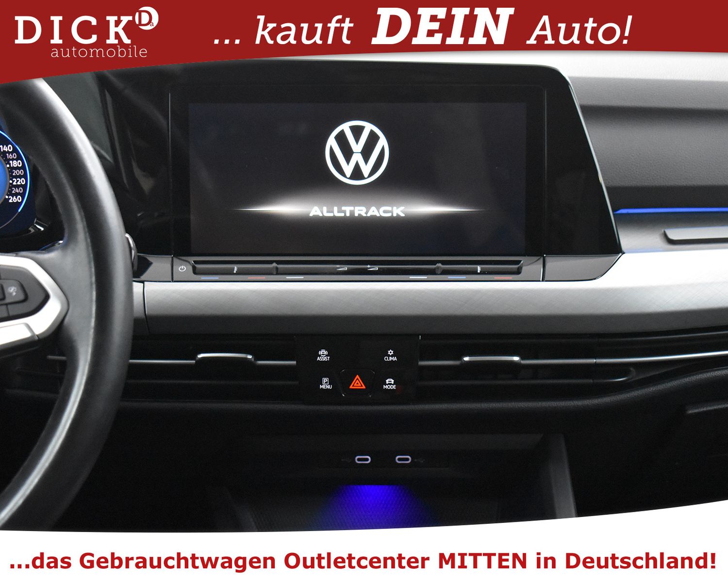 VW Golf VIII Var 2.0d DSG Alltrack 4M VIRTU+NAV+LED - Image 16