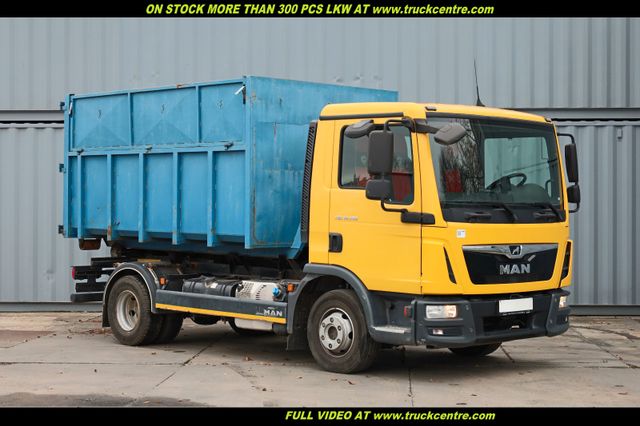 MAN TGL 12.190, EURO6, ONLY 27.000 KM, TWO CONTAINER