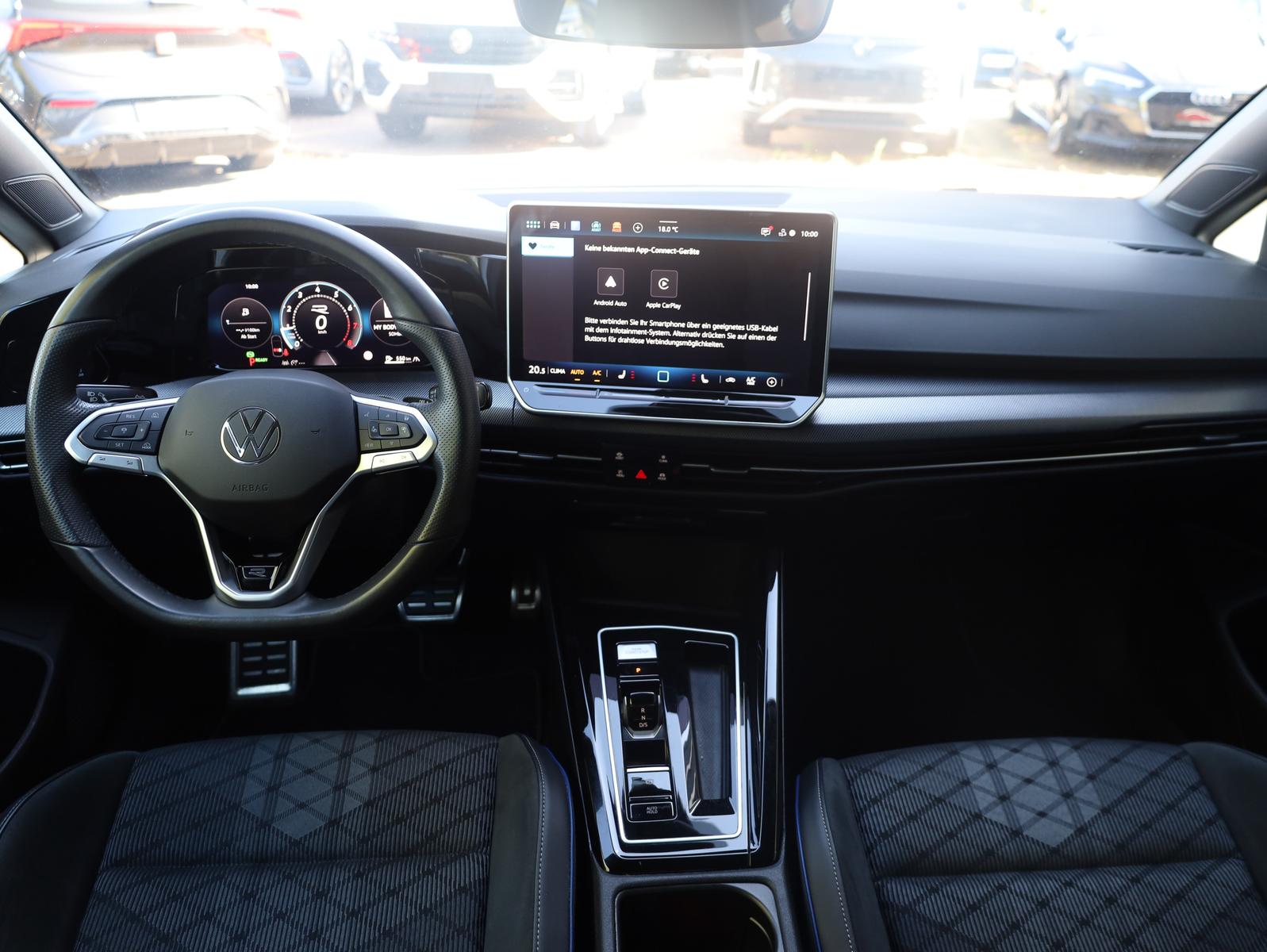 Volkswagen Golf 1.5 eTSI R-Line*Virtual*APP*ACC*LederAlc, миниатюра 18