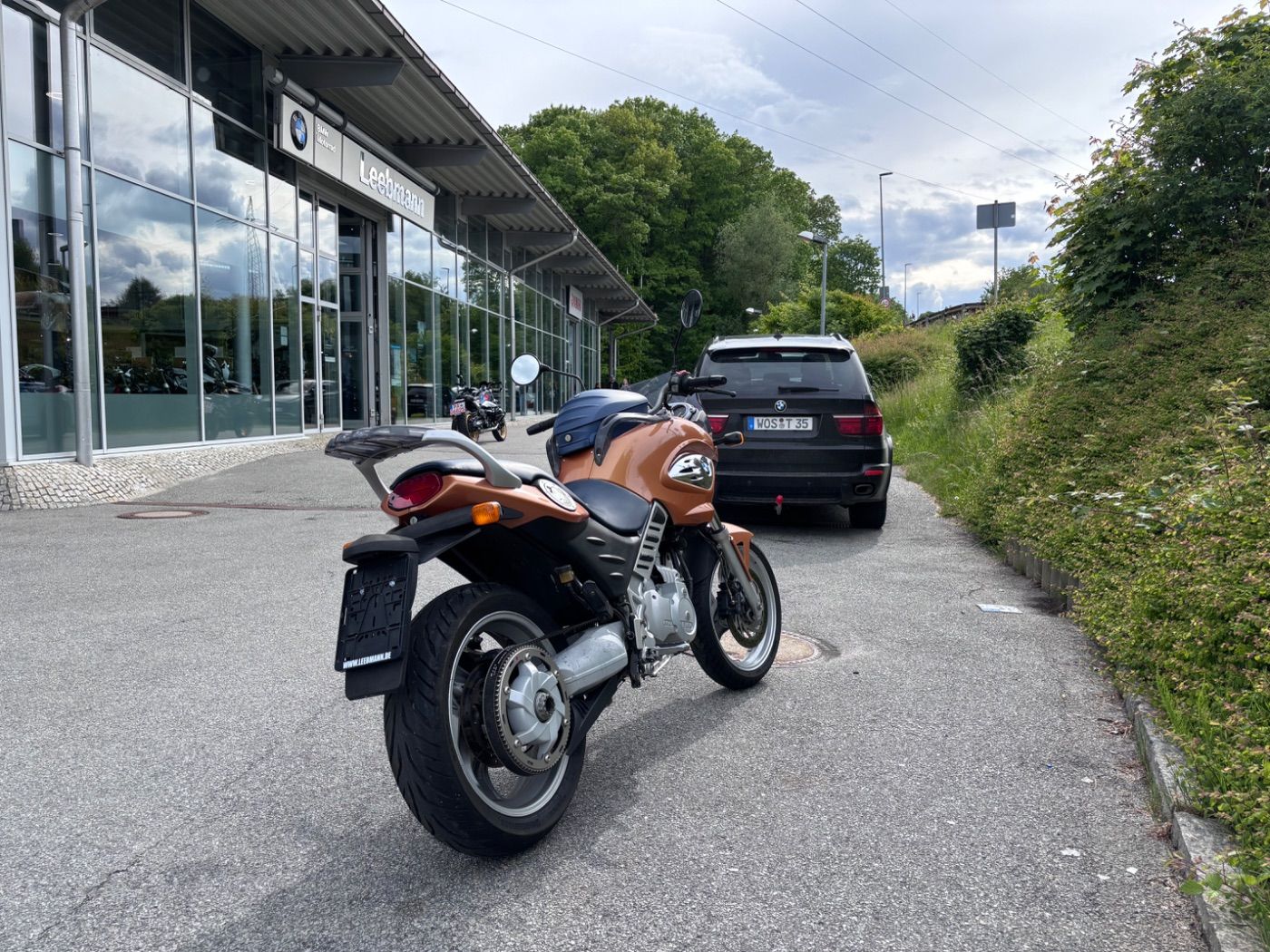 Fahrzeugabbildung BMW F 650 CS K14, Reifen wie Neu,