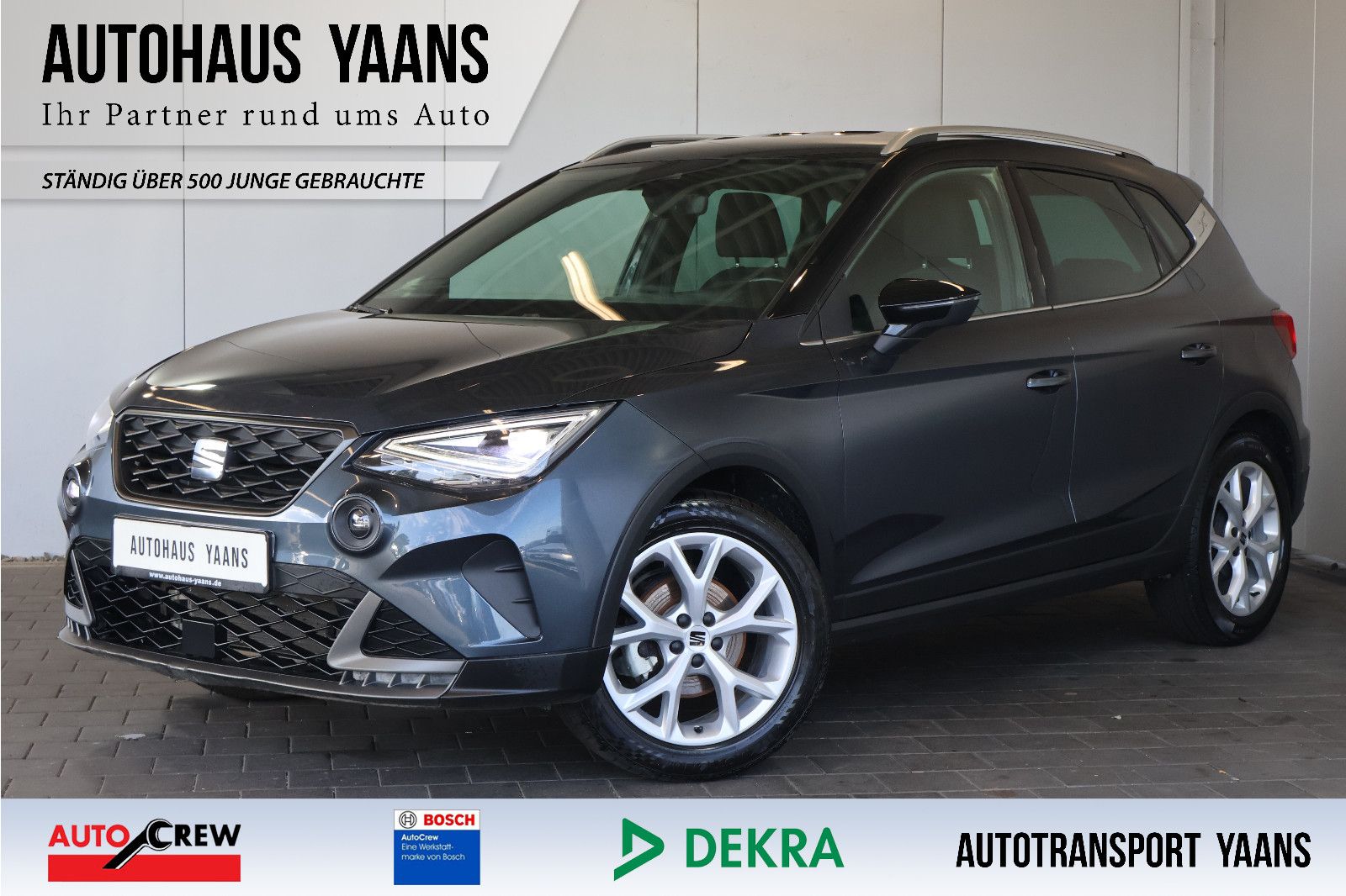 SEAT Arona FR 1.0 TSI AID+FRONT+LANE+LED+CARPLAY+17"