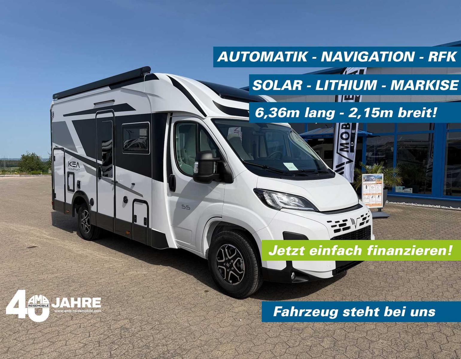 Mobilvetta Kea Kompakt 55, Matic, Solar, Lithium, Markise