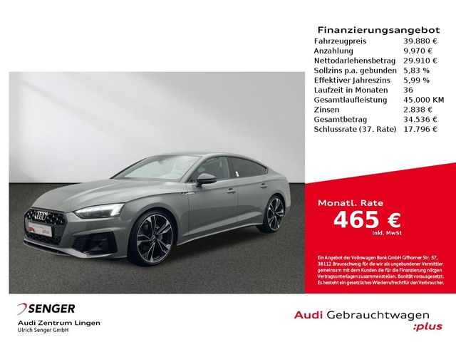 Audi A5 Sportback S line 40 TDI MMI Matrix-LED Sitzh.